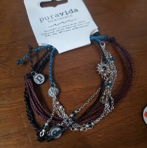 Pura Vida October 2018 Bracelet Set NWT